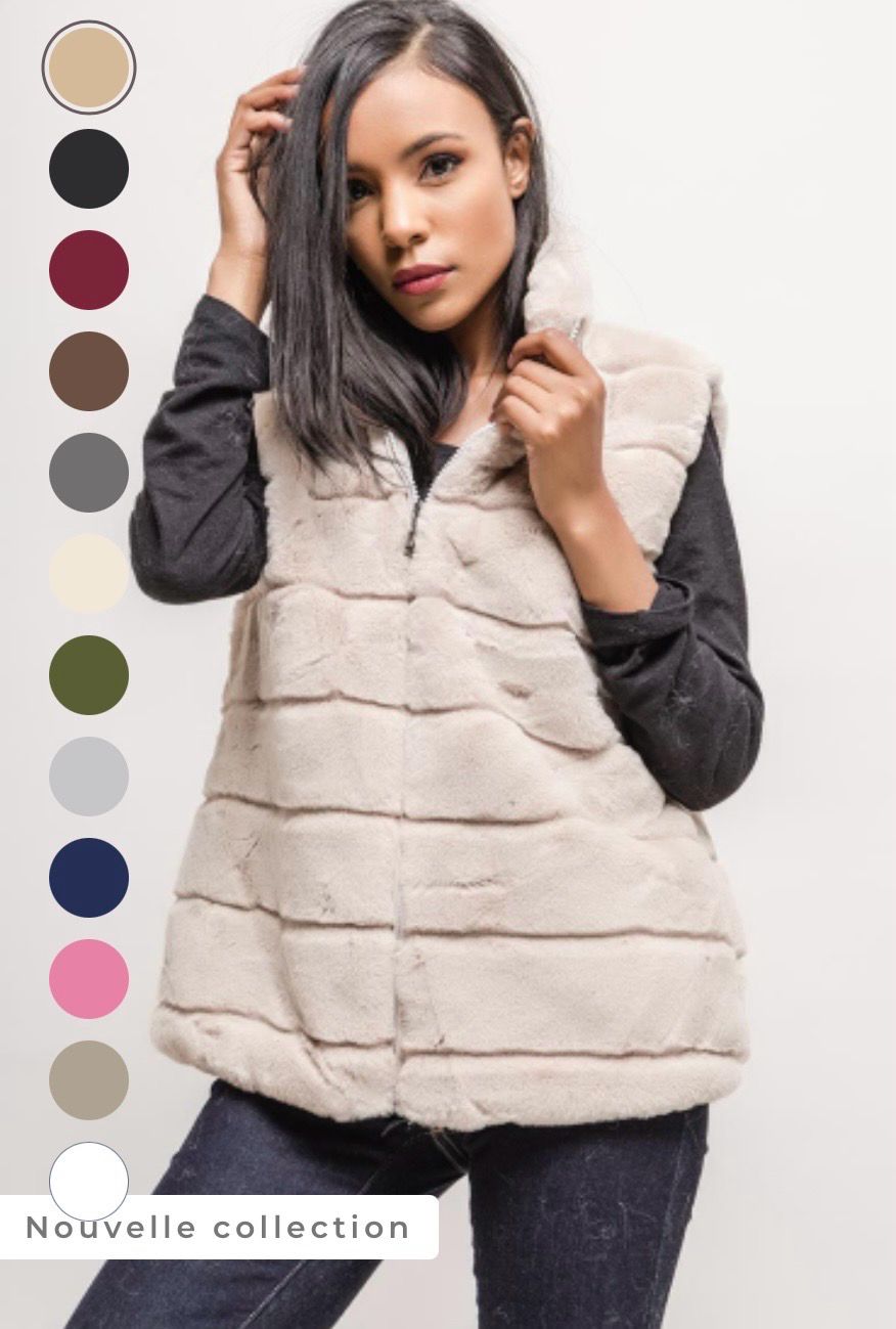 Précommande gilet beige 