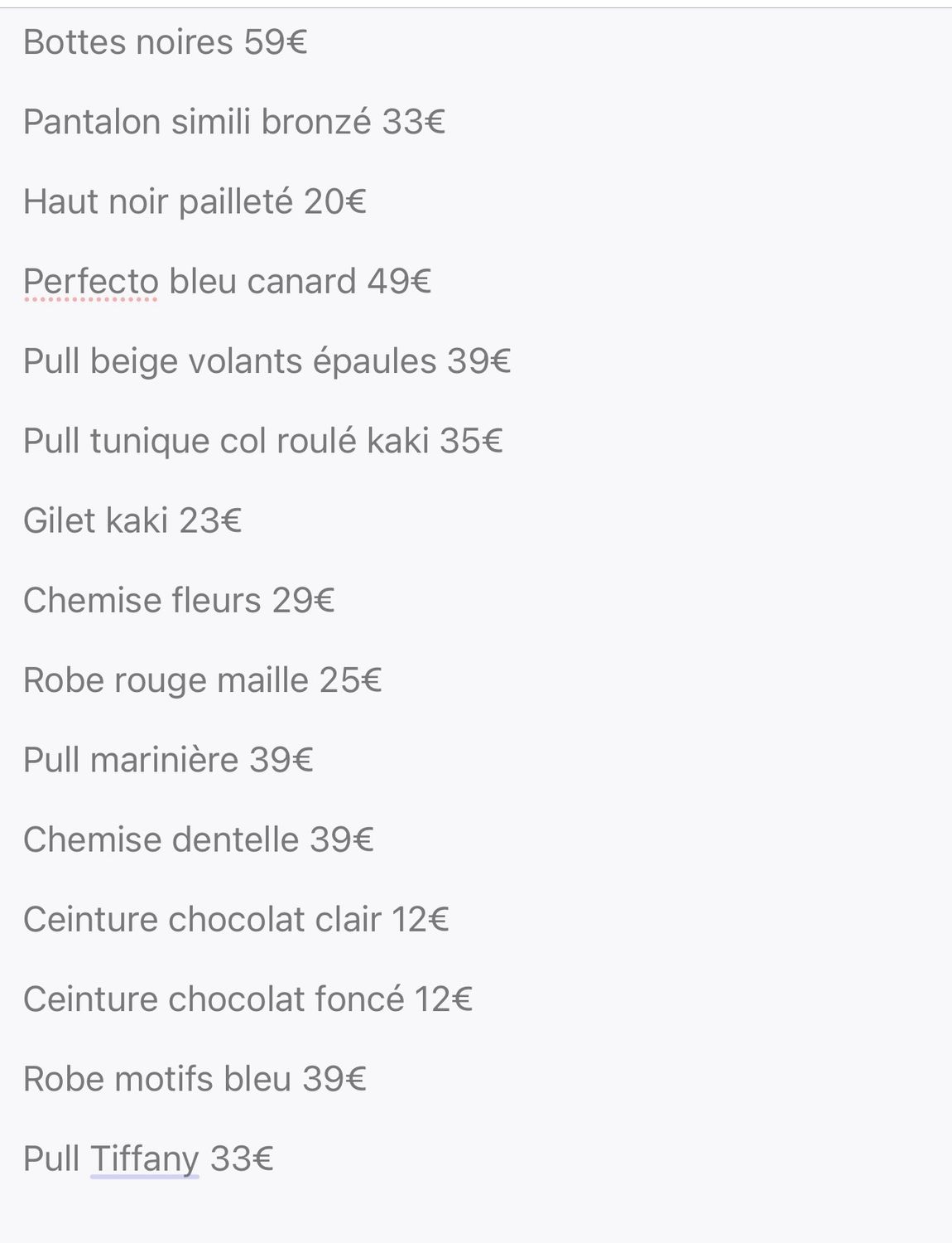 Panier Leana entièrement payé 