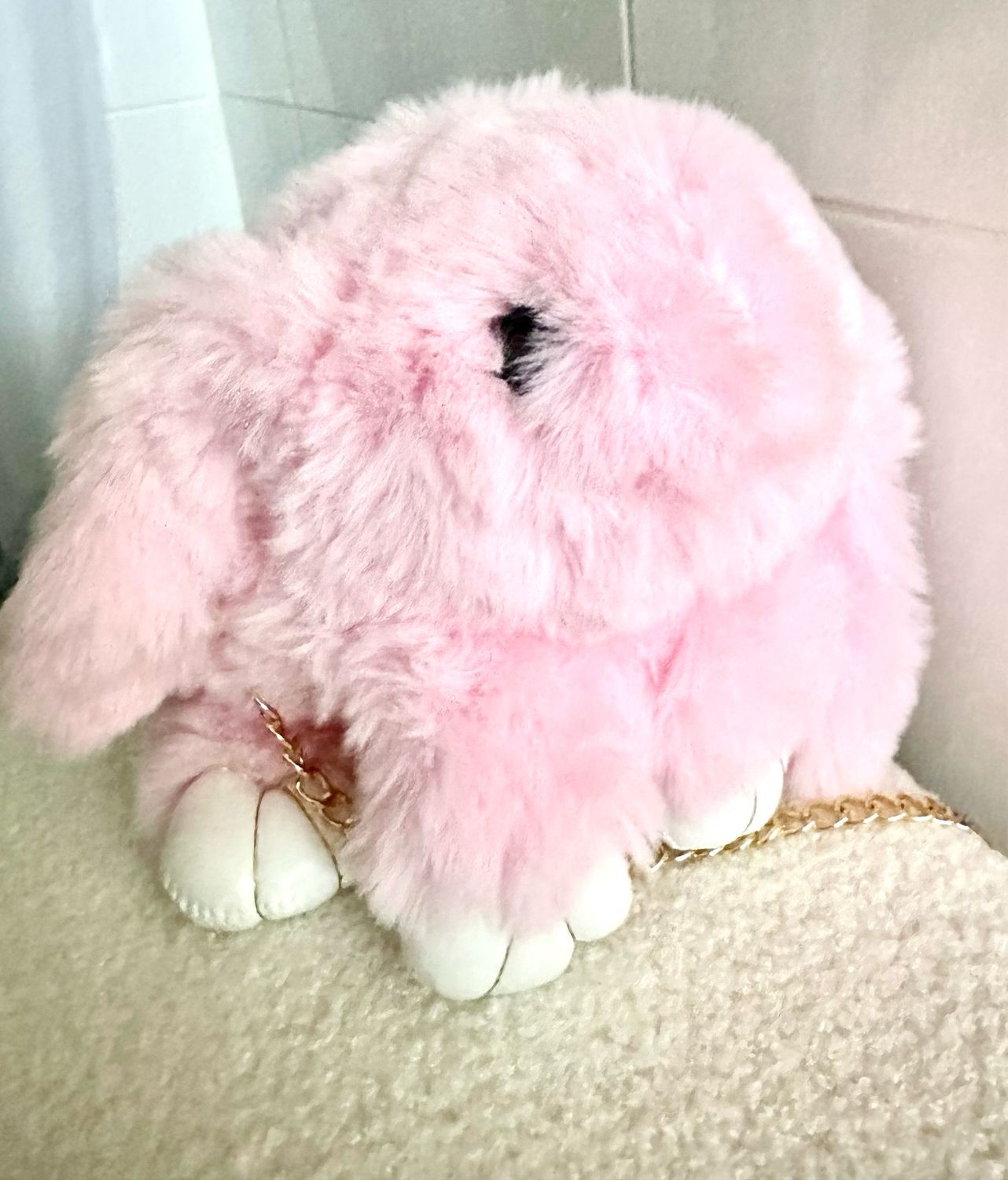 Sac Lapinou rose 