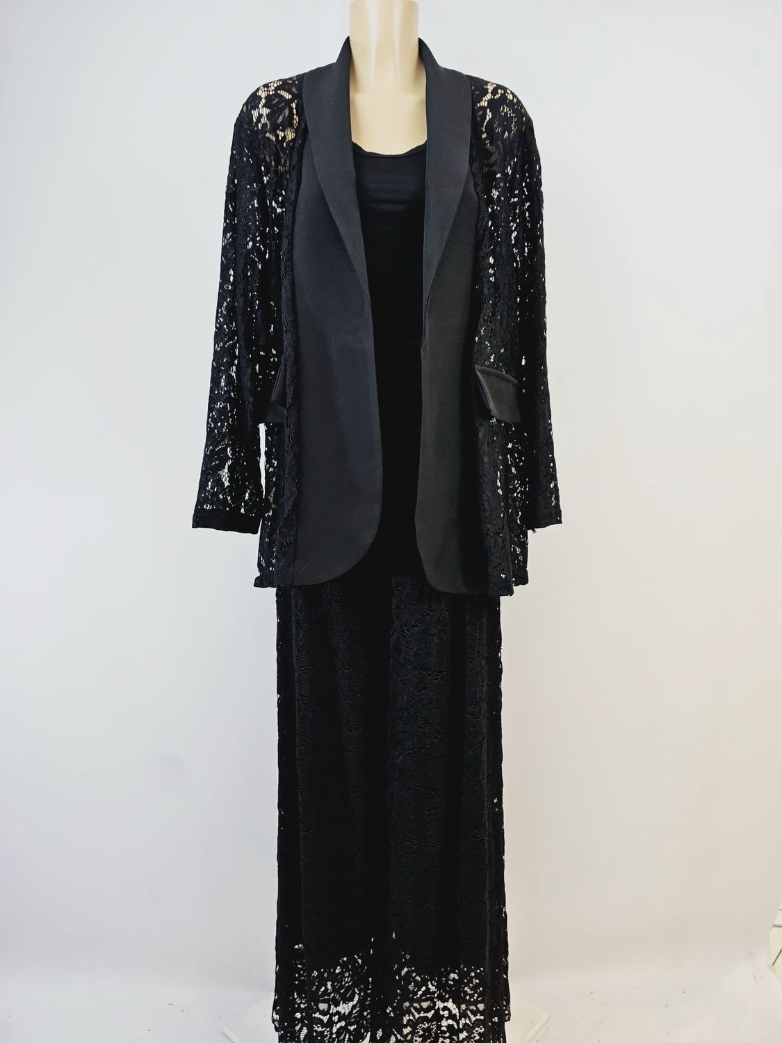 Précommande Ensemble blazer et pantalon dentelle