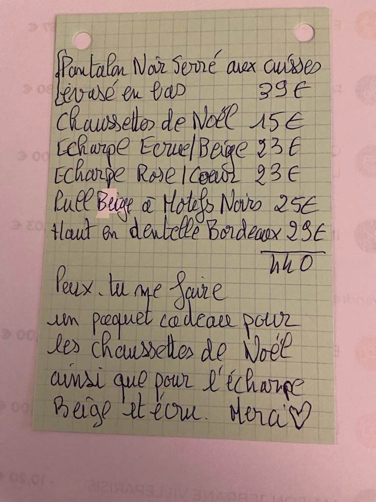 Panier 1 Laure