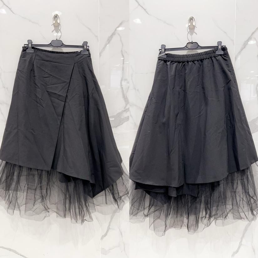 Jupe voile noire 