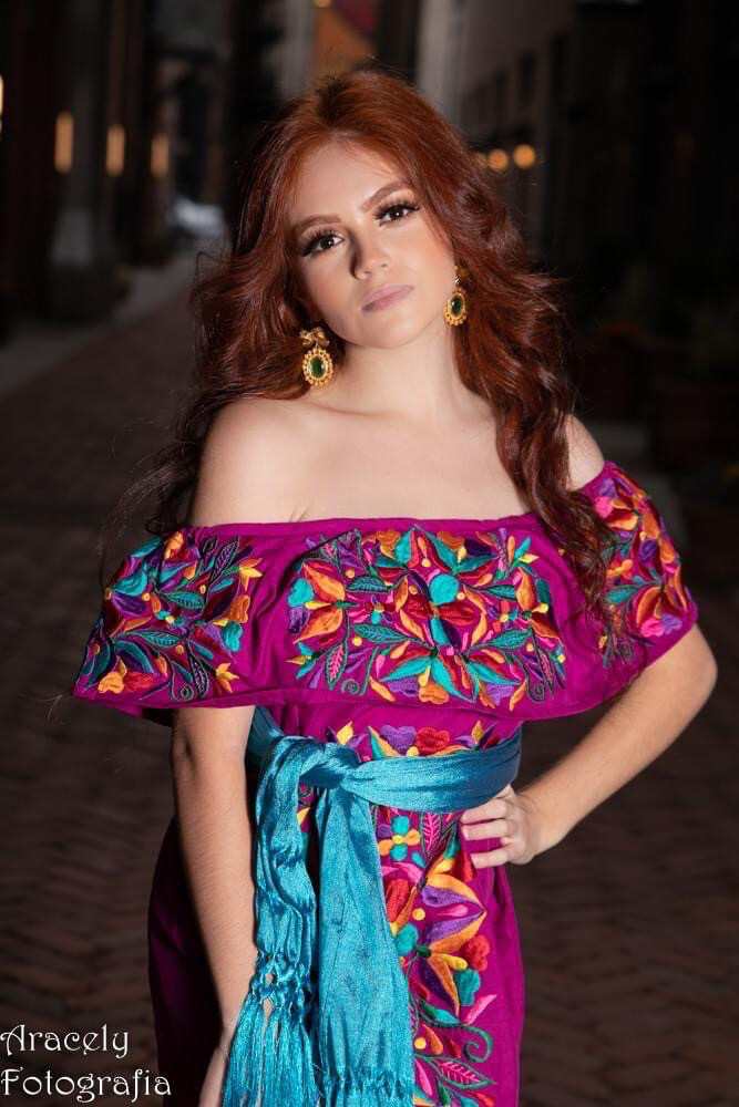 Vestido Yazira, Size: S, Color: Magenta