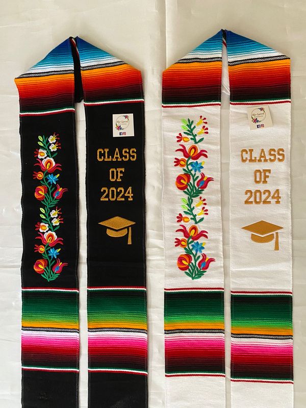 2025 Florecita Graduation stole