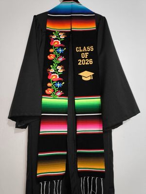 2026 Florecita Graduation stole