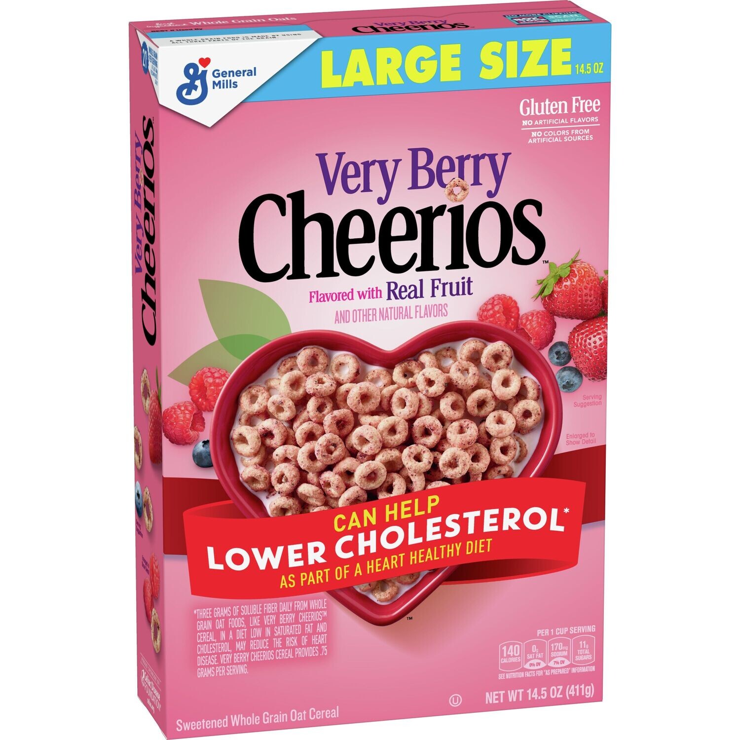 CHEERIOS VERY BERRY LARGE SIZE 411 GR.