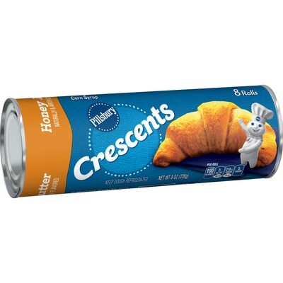 CRESCENTS PILLSBURY HONEY BUTTER C/ 8 PZAS