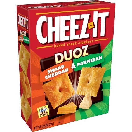 GALLETAS CHEEZ-IT DUOZ CHEDDAR &amp; PARMESAN 351 GR.