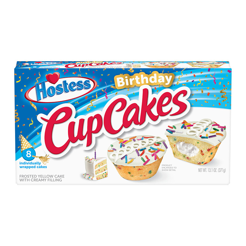 CUP CAKES HOSTESS BIRTHDAY 371 GR.