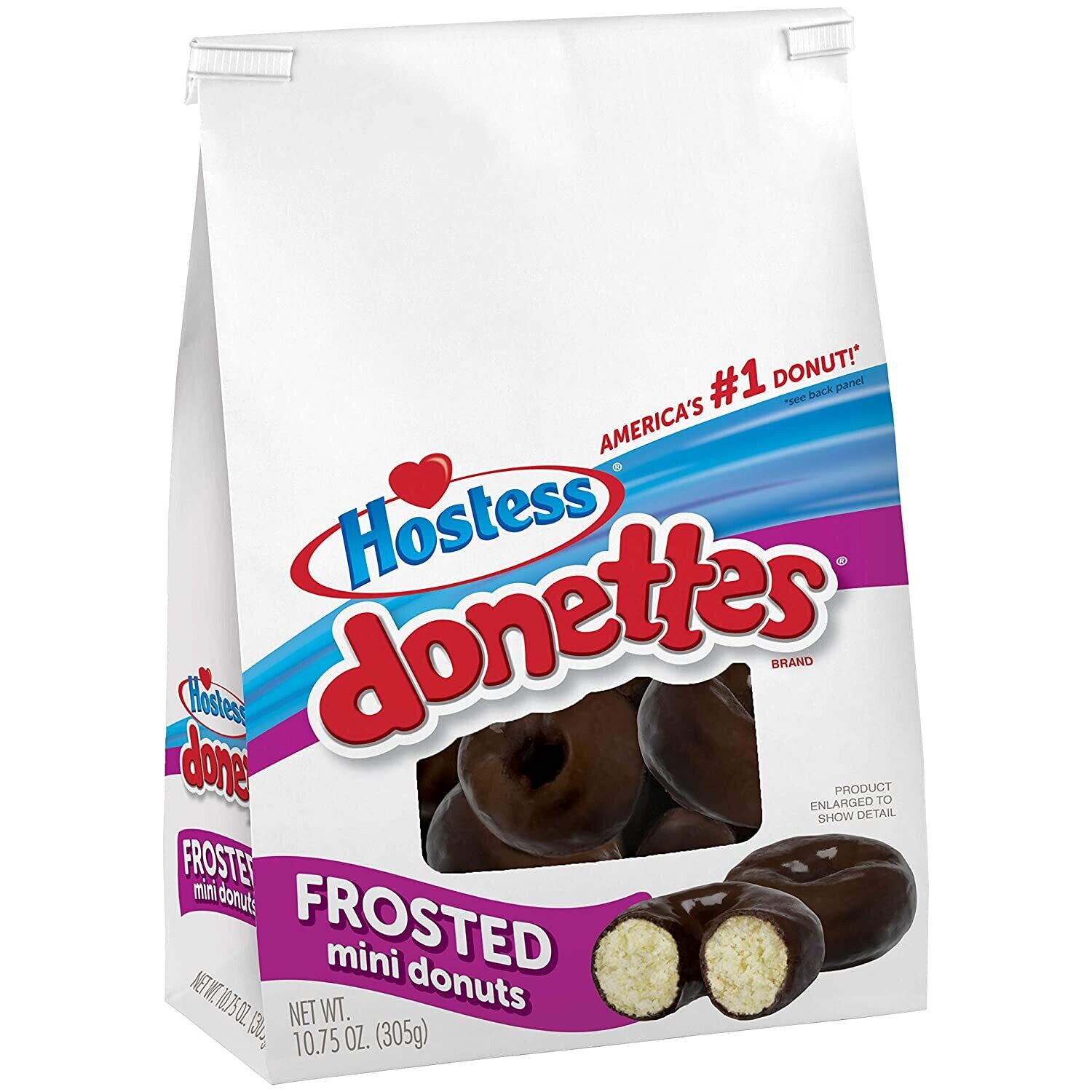DONETTES HOSTESS CHOCOLATE FROSTED 305 GR.
