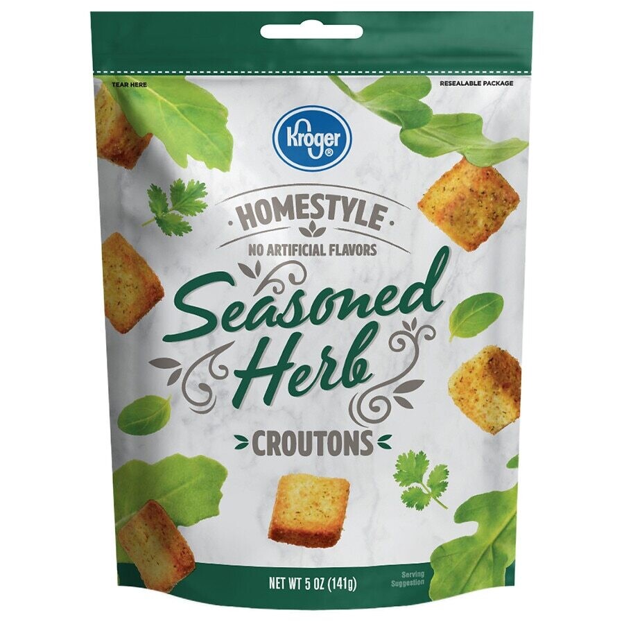 CROUTONS KROGER SEASONED HERB 141 GR.
