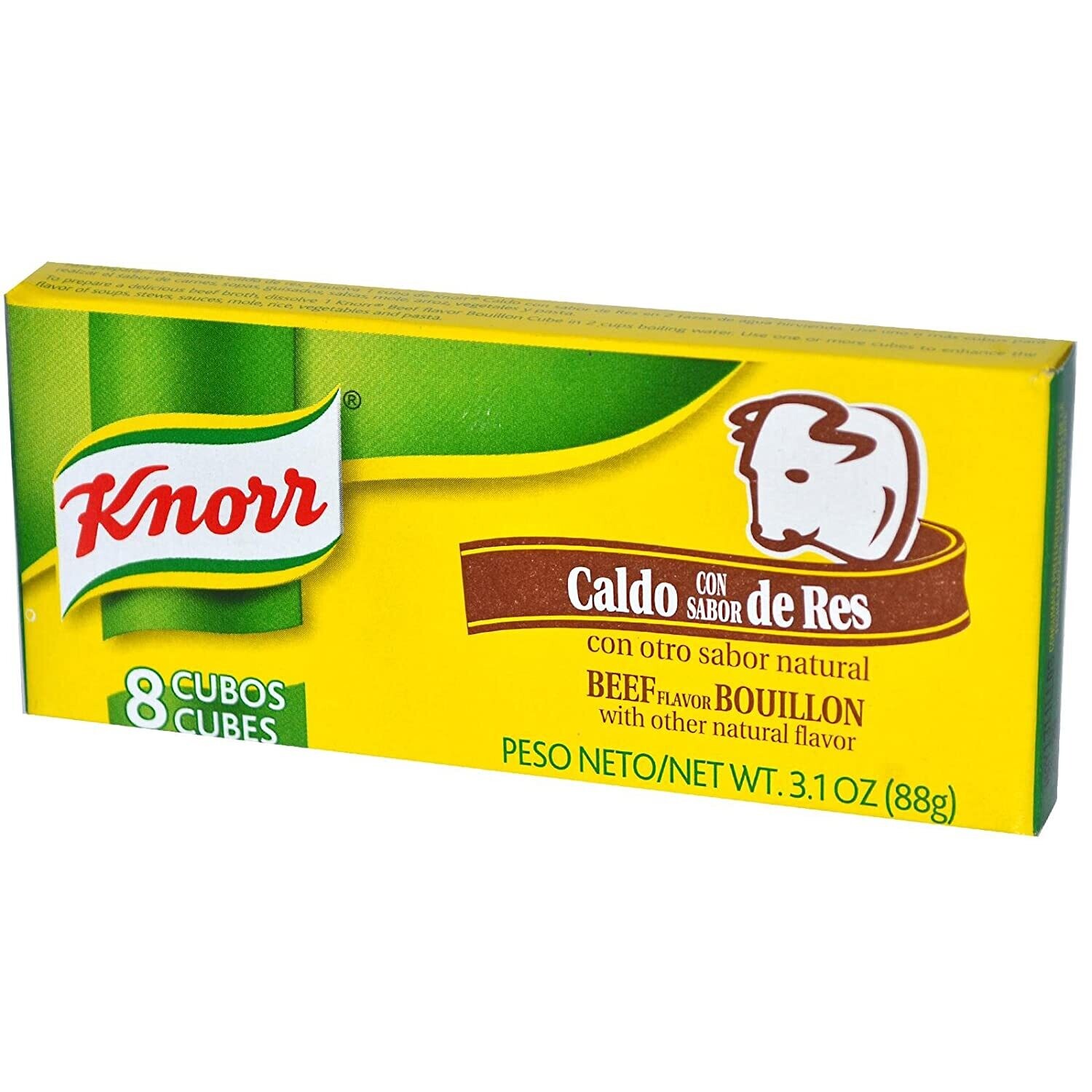 CONSOME KNORR RES C/8 PZAS 88 GR.