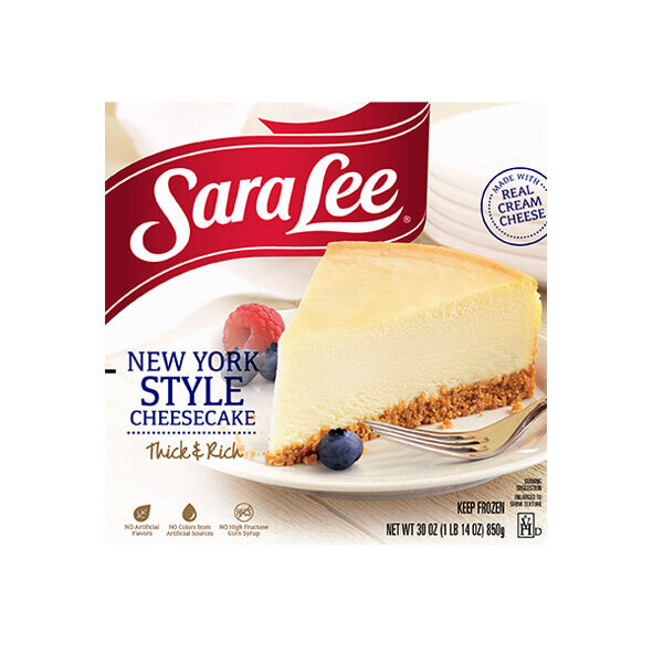 CHEESECAKE SARA LEE NEW YORK 850 GR.