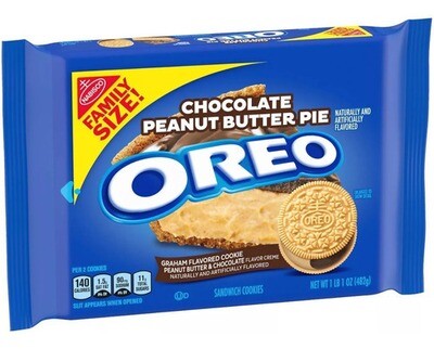 GALLETAS OREO CHOCOLATE PEANUT BUTTER PIE 482 GR.