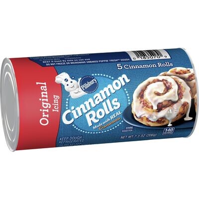 PILLSBURY BISCUITS CINNAMON ROLLS C/5 PZAS