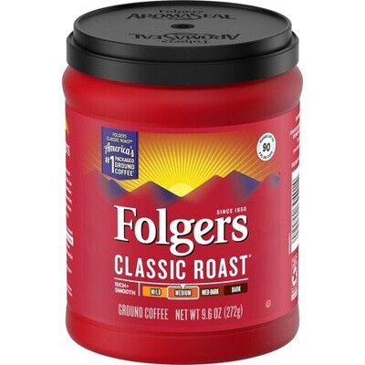 CAFE FOLGERS CLASSIC ROAST 272 GR.