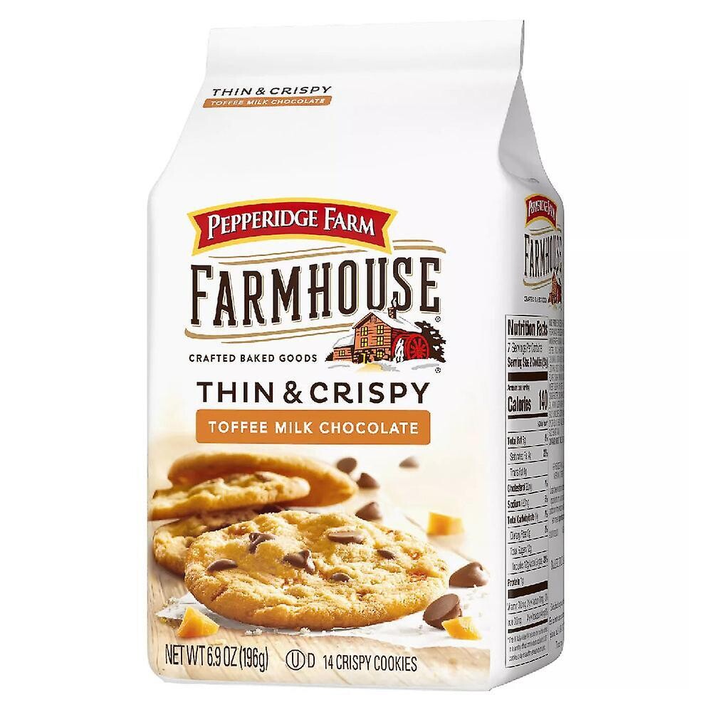 GALLETAS PEPPERIDGE FARM THIN CRISPY TOFFEE MILK 196 GR