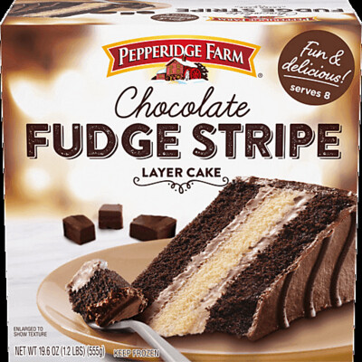 PASTEL PEPPERIDGE FARM CHOCOLATE FUDGE STRIPE 555 GR.