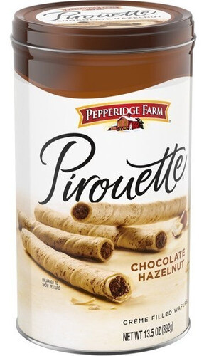 PIROUETTE PEPPERIDGE FARM CHOCOLATE HAZELNUT 382 GR.