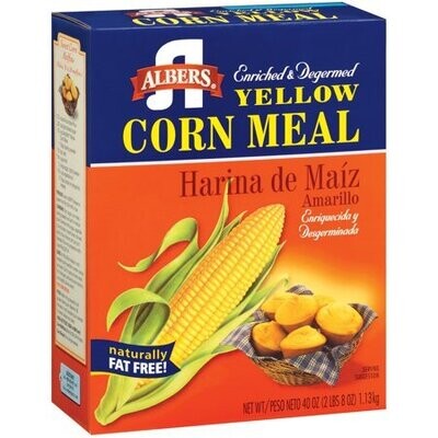 HARINA ALBERS YELLOW CORN MEAL 1.13 KG.