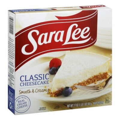 CHEESECAKE SARA LEE CLASSIC 481 GR.