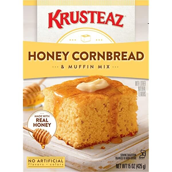 HARINA KRUSTEAZ HONEY CORNBREAD 425 GR.
