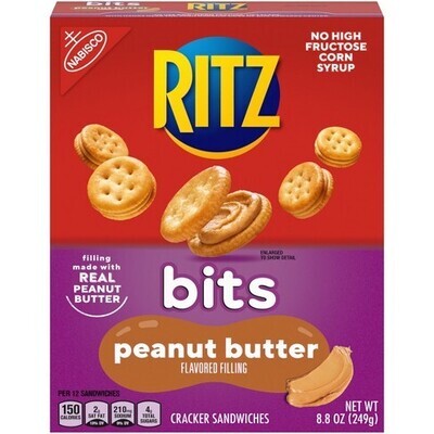 GALLETAS RITZ PEANUT BUTTER 249 GR.