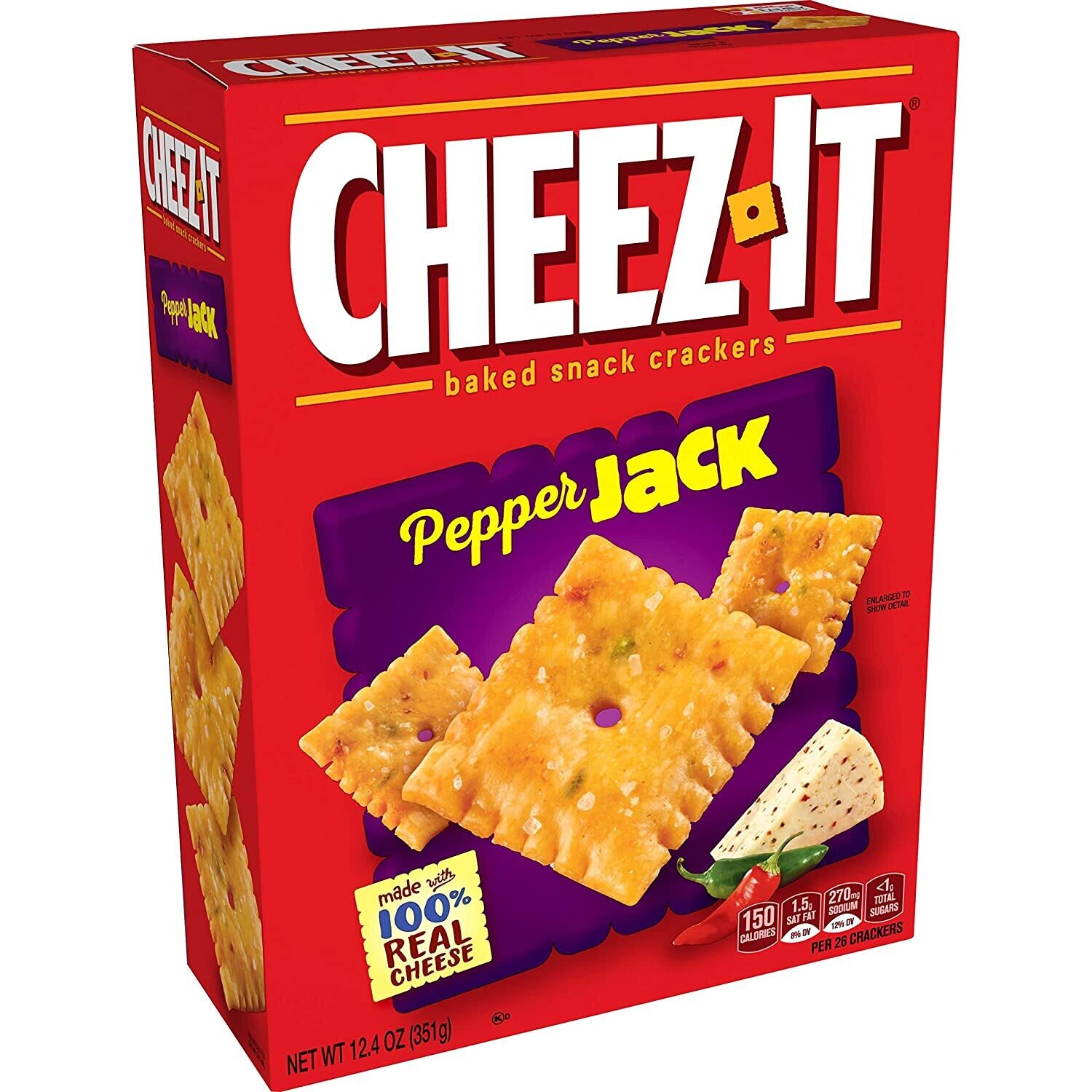 GALLETAS CHEEZ-IT PEPPER JACK 351 GR.