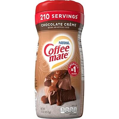 CREMA COFFEE MATE CHOCOLATE CREME 425 GR.