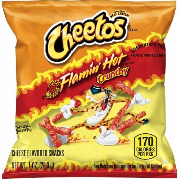 CHEETOS MINI FLAMIT HOT CRUNCHY 28.3 GR.