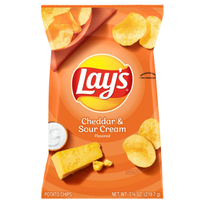 LAYS CHEDDAR SOUR CREAM 219 GR.