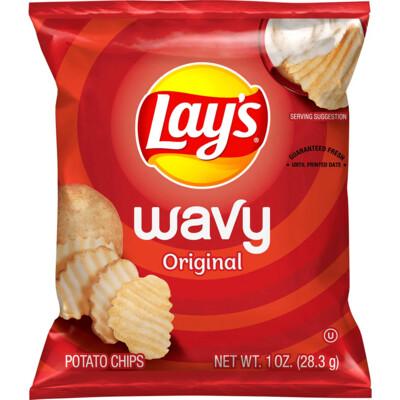 LAYS MINI WAVY ORIGINAL 28.3 GR.