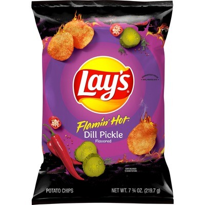 LAYS FLAMIT HOT DILL PICKLE 219 GR.