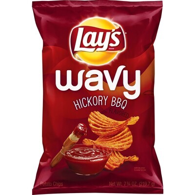 LAYS WAVY HICKOR BBQ 219 GR.