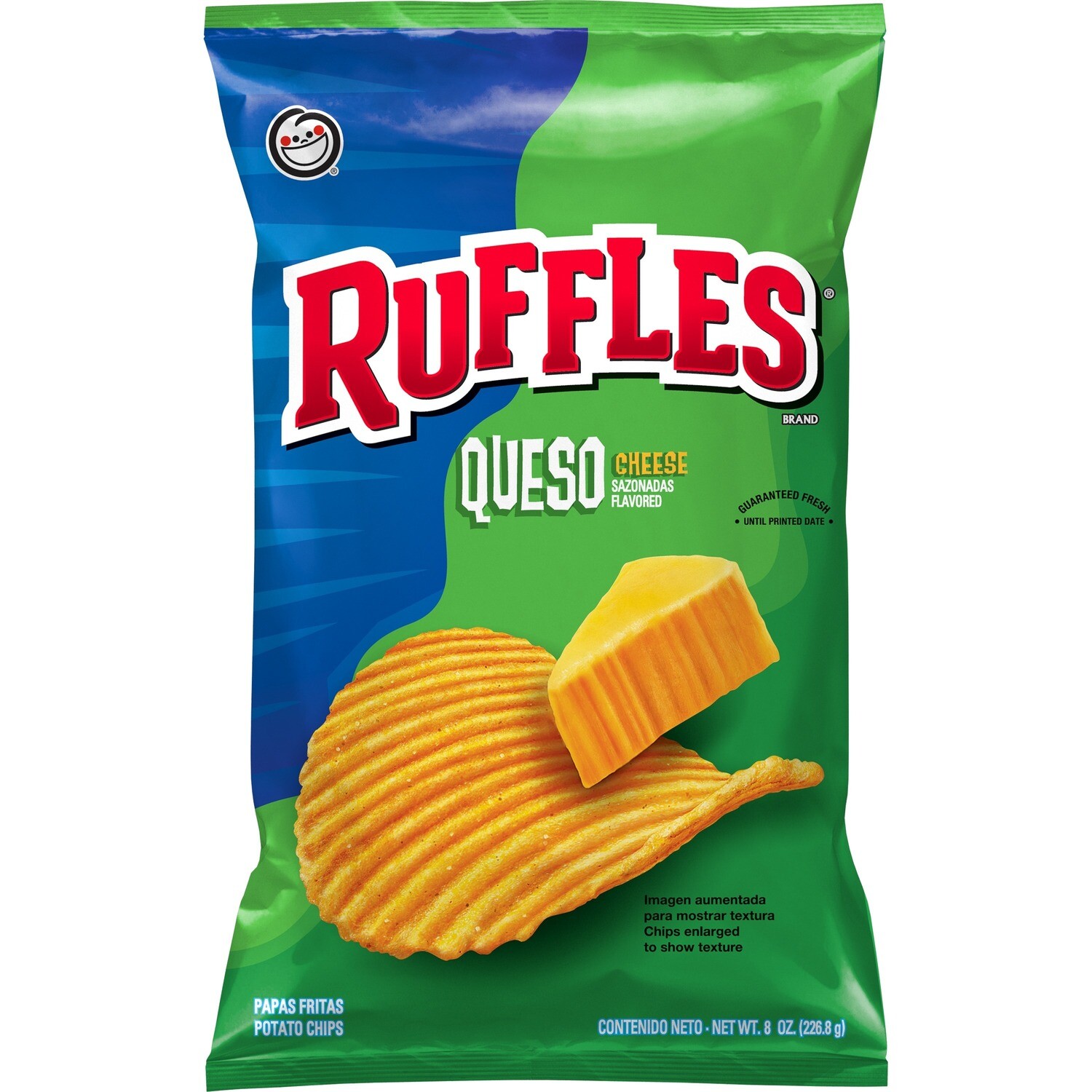 RUFFLES QUESO 226 GR.