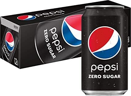 REFRESCO PEPSI ZERO SUGAR C/12 PZAS DE 355 ML.