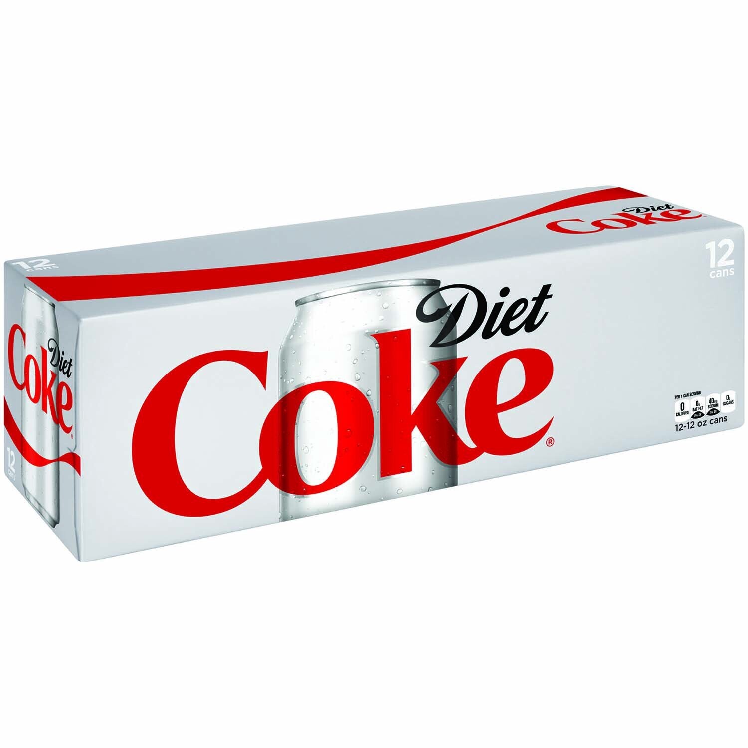 REFRESCO COCA COLA DIET C/12 PZAS DE 355 ML.