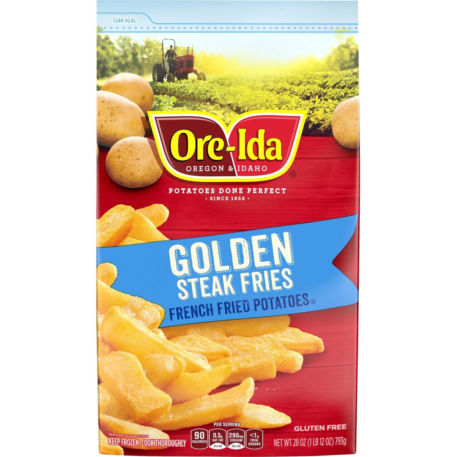 PAPAS ORE-IDA GOLDEN STEAK FRIES 793 GR