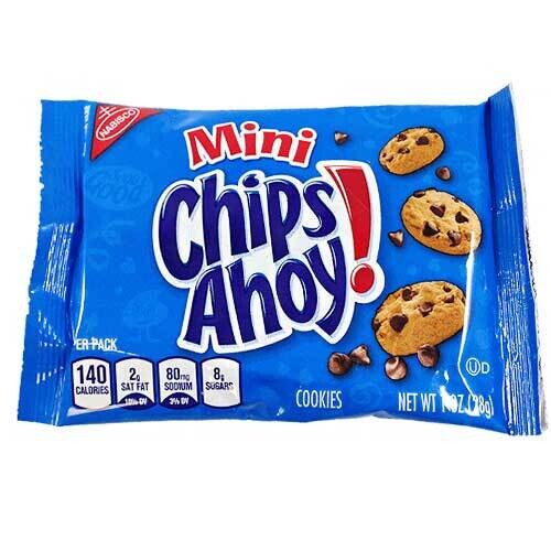 GALLETAS MINI CHIPS AHOY 28GR