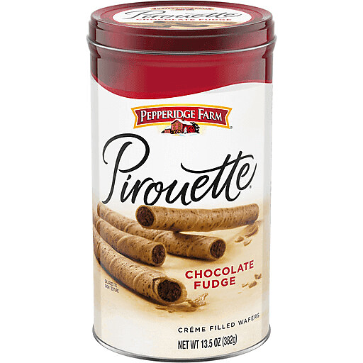 PIROUETTE PEPPERIDGE FARM CHOCOLATE FUDGE 382 GR