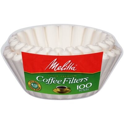 FILTROS PARA CAFE MELITTA  CON 100 PZAS