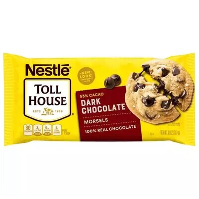 CHISPAS NESTLE TOLL HOUSE DARK CHOCOLATE 283 GR