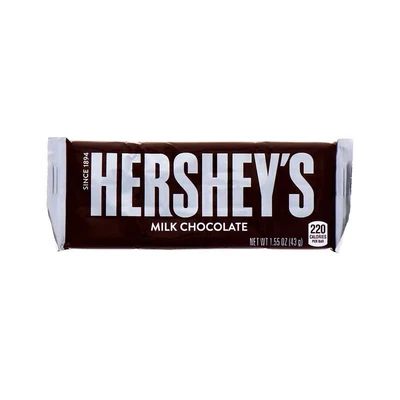 CHOCOLATE HERSHEYS MILK 43 GR