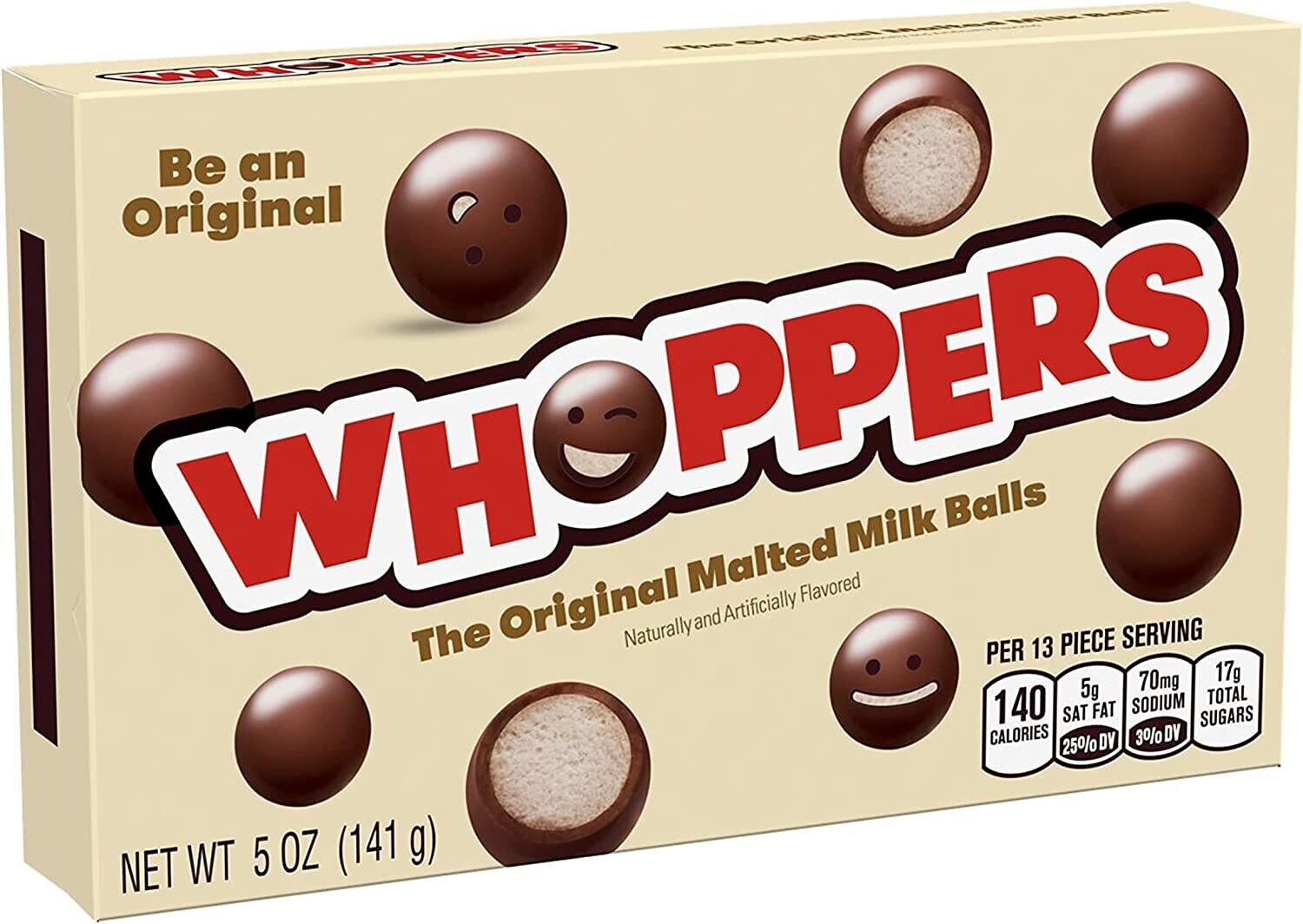 CHOCOLATE WHOPPERS CAJITA 141 GR