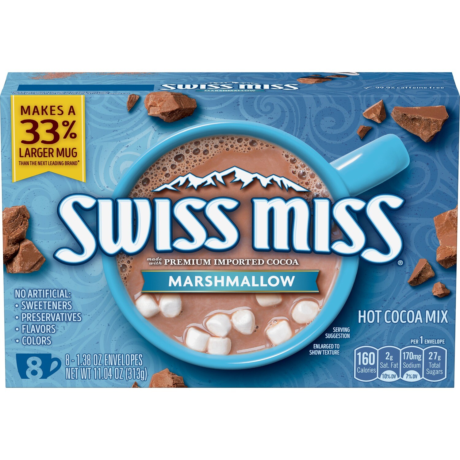CHOCOLATE SWISS MISS BOMBON 313 GR
