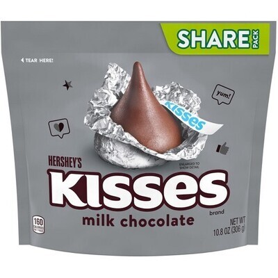 CHOCOLATE KISSES SHARE HERSHEYS 306 GR