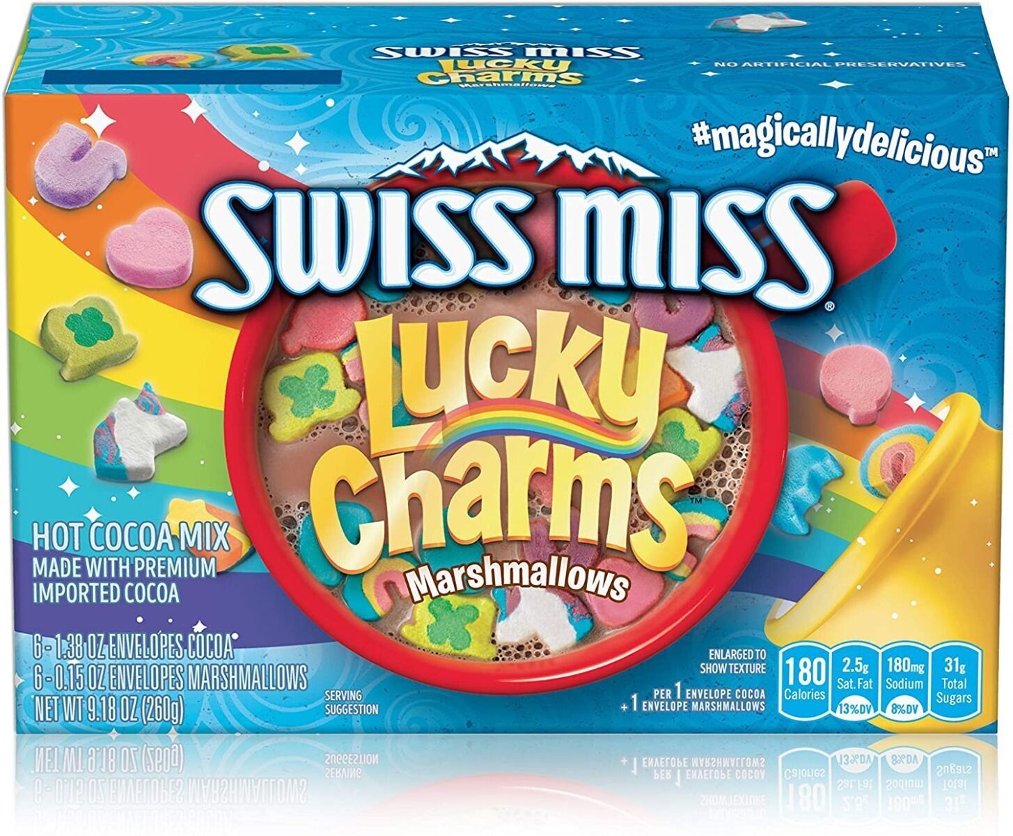 CHOCOLATE SWISS MISS LUCKY CHARM 260 GR