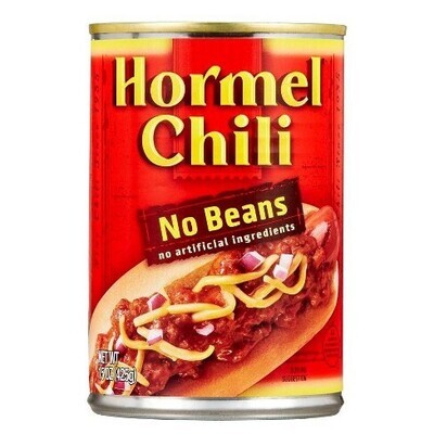 CHILI HORMEL NO BEANS 425 GR