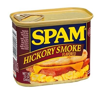 SPAM HORMEL HICKORY SMOKED 340 GR