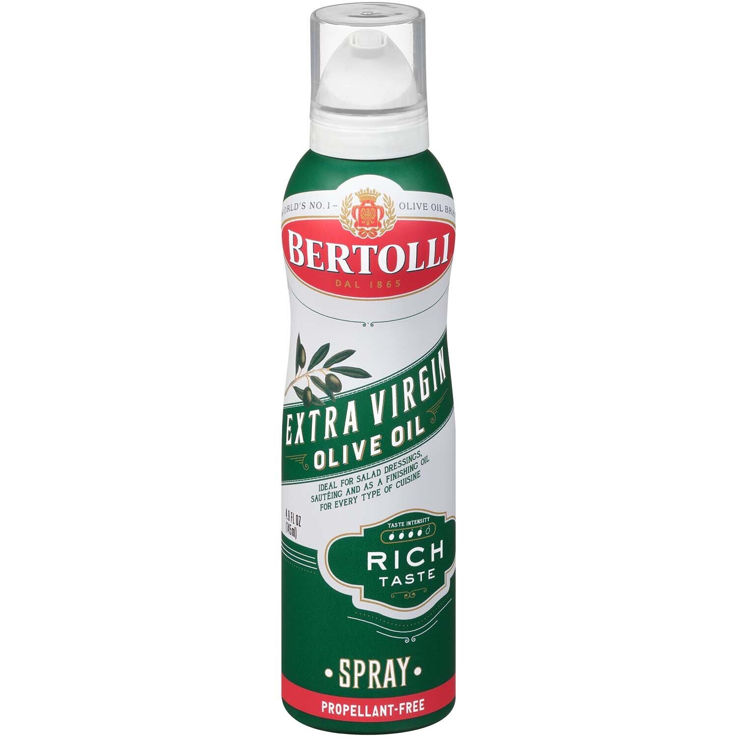 ACEITE EN SPRAY BERTOLLI VIRGEN OLIVA 145 ML